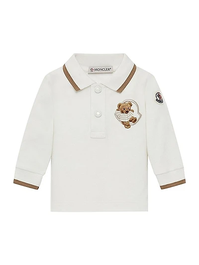 Baby Boy's & Little Boy's Polo Shirt in Cotton Piquet