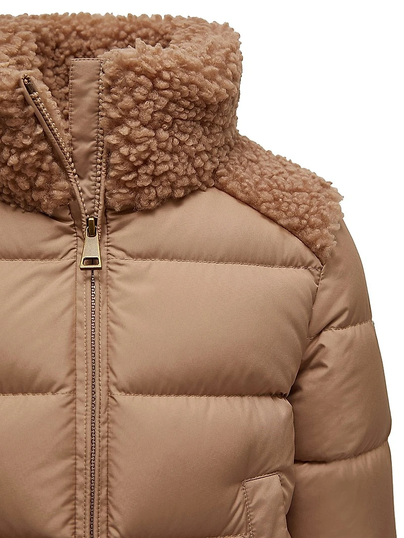 Little Girl's & Vard Puffer Jacket