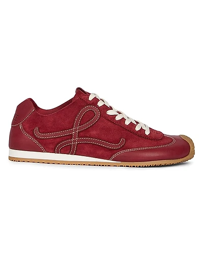 Ballet Runner 2.0 Leather Low-Top Sneakers