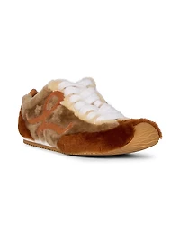 Ballet Runner 2.0 Shearling Low-Top Running Sneakers