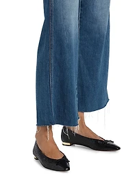 Taylor High-Rise Wide-Leg Crop Jeans