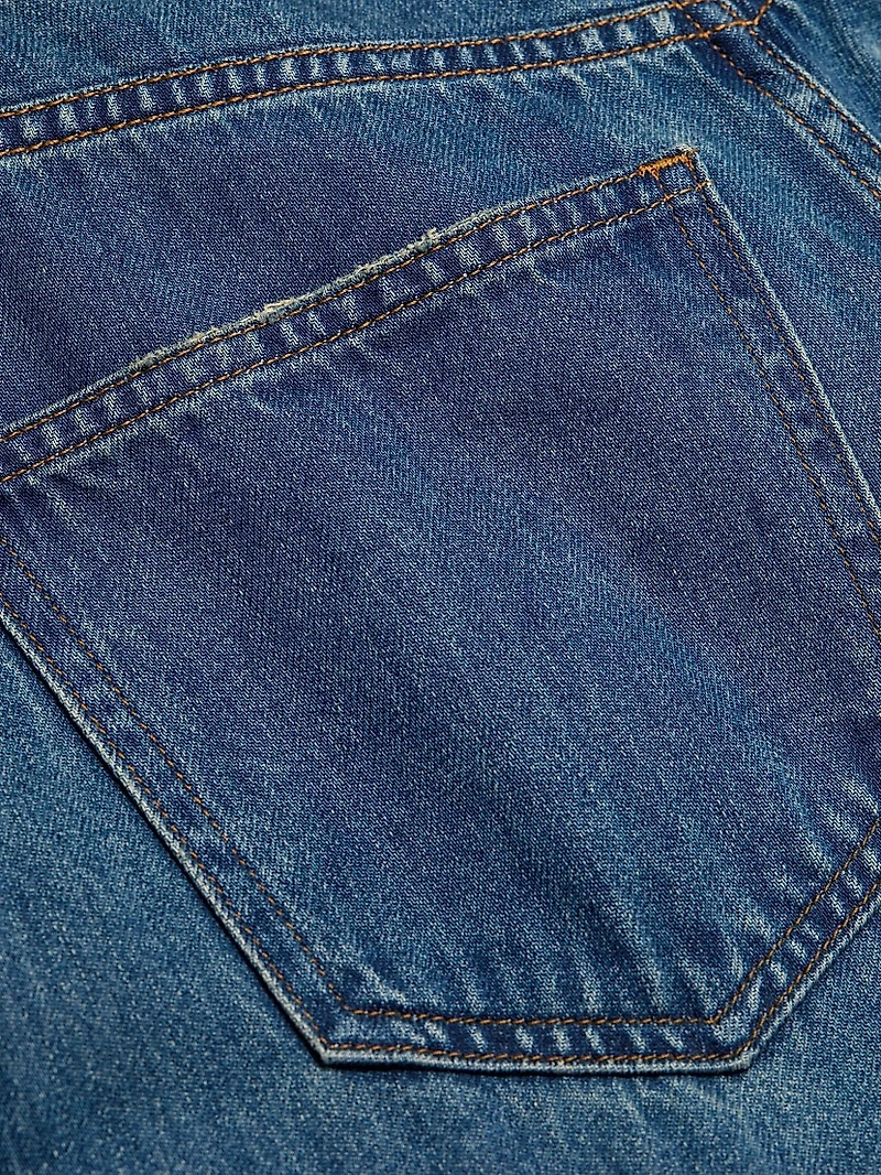 Taylor High-Rise Wide-Leg Crop Jeans