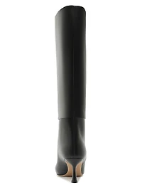 Brena 60MM Leather Knee-High Boots