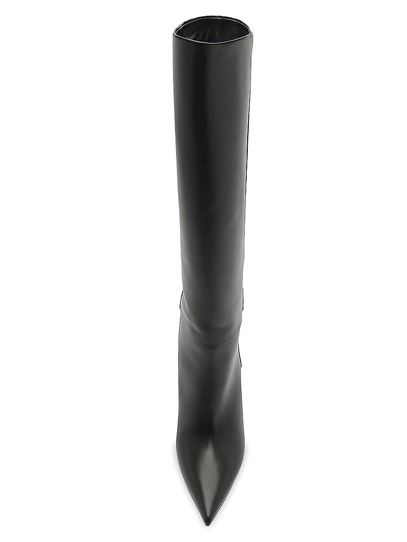 Brena 60MM Leather Knee-High Boots