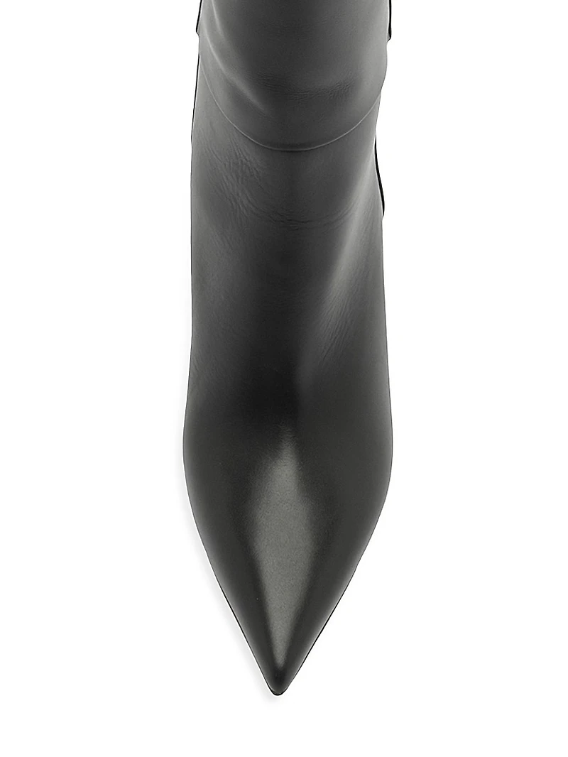Brena 60MM Leather Knee-High Boots