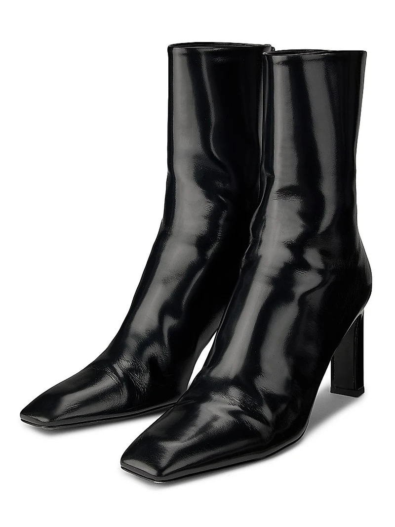 Glossy 85MM Leather Boots