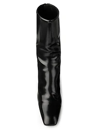 Glossy 85MM Leather Boots