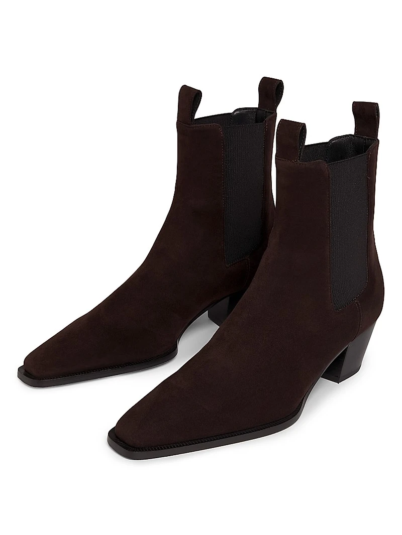 City 55MM Suede Ankle Boots