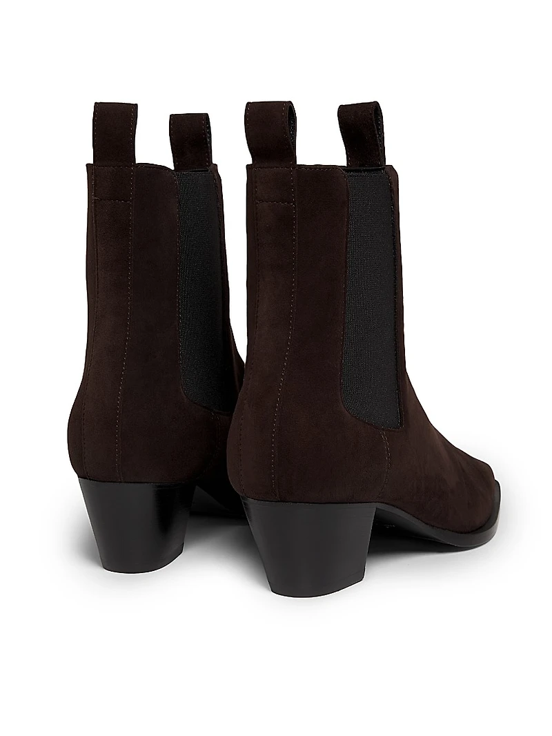 City 55MM Suede Ankle Boots