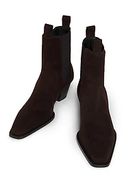 City 55MM Suede Ankle Boots