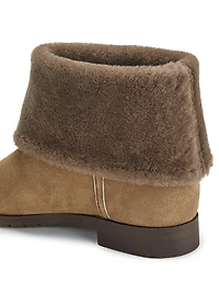 Fold-Down Shearling Boots