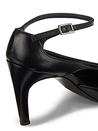 85MM Stiletto Leather Pumps