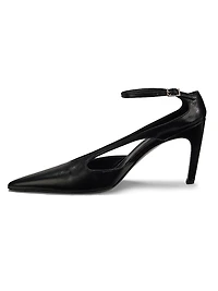 85MM Stiletto Leather Pumps