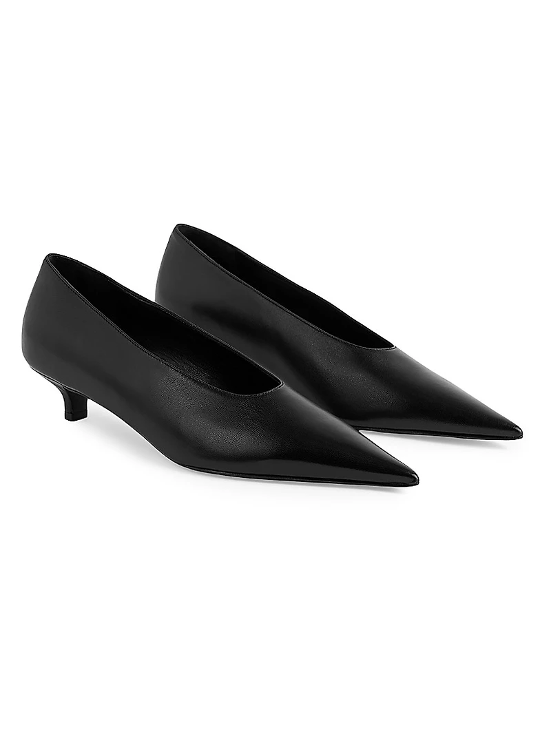 Sharp 35MM Nappa Leather Pumps
