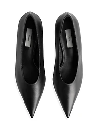 Sharp 35MM Nappa Leather Pumps