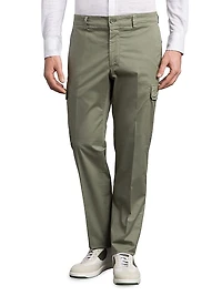Cotton Blend Sports Trousers