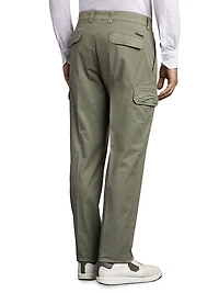 Cotton Blend Sports Trousers