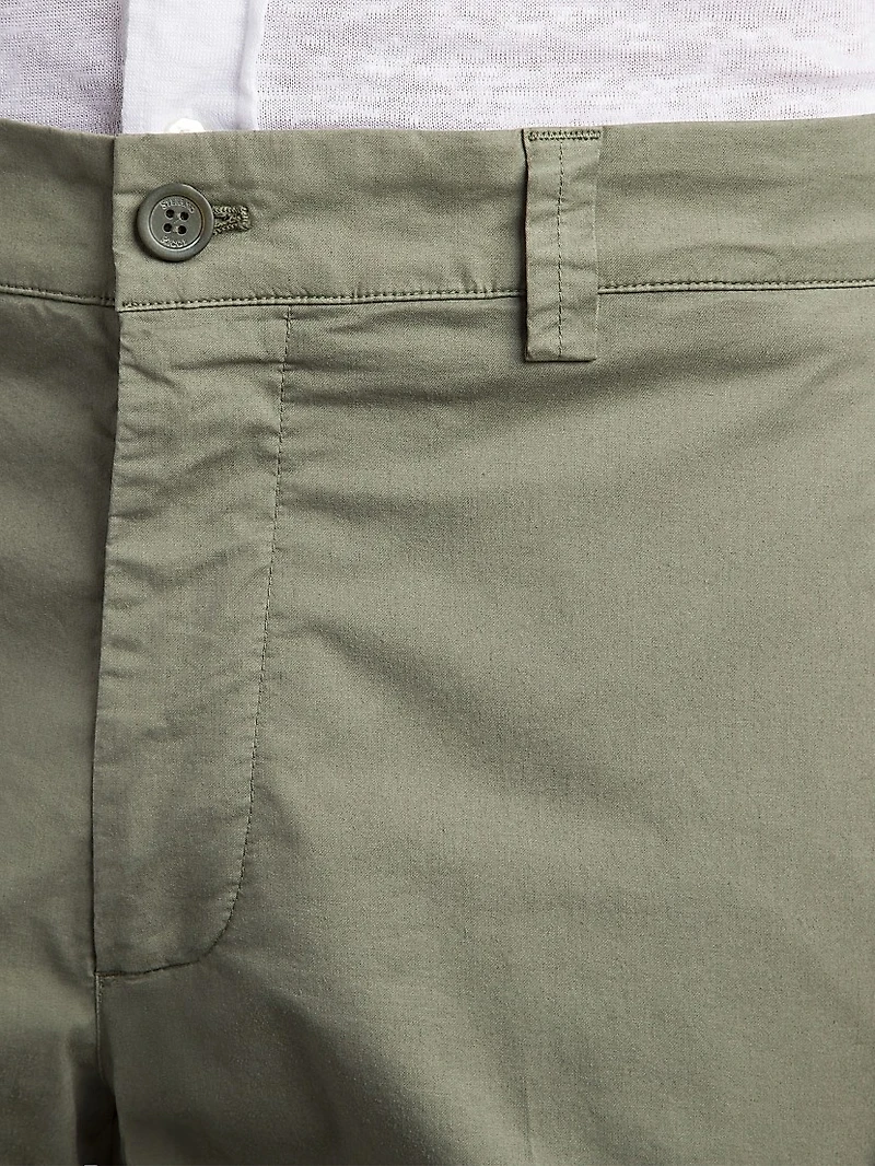 Cotton Blend Sports Trousers