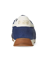 Perforated Suede Low-Top Sneakers