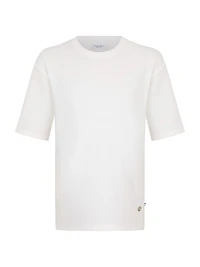 Cotton and Silk Blend T-Shirt