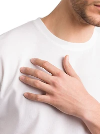 Cotton and Silk Blend T-Shirt