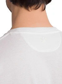 Cotton and Silk Blend T-Shirt