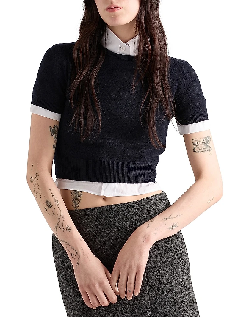 Cashmere Crew Neck Sweater