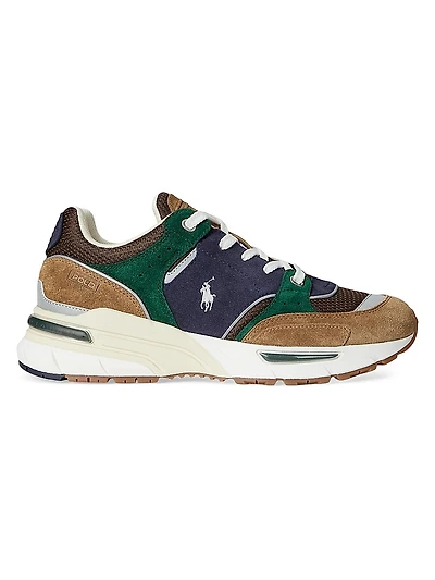 Trackster 250 Suede & Mesh Sneakers