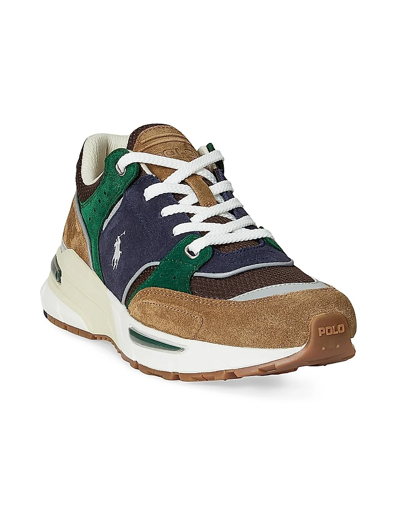 Trackster 250 Suede & Mesh Sneakers