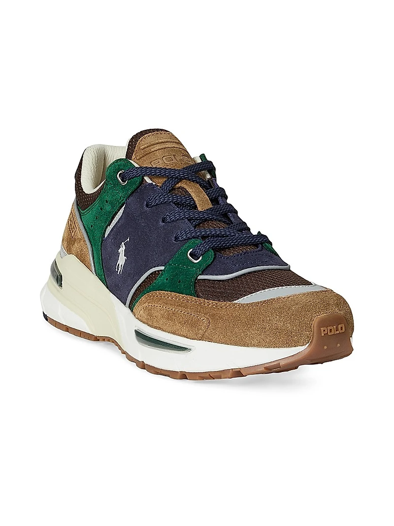 Trackster 250 Suede & Mesh Sneakers