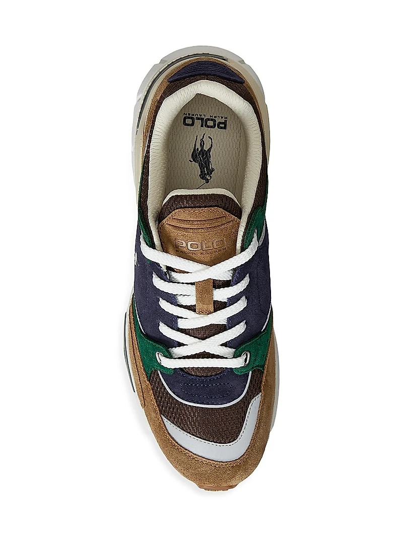 Trackster 250 Suede & Mesh Sneakers