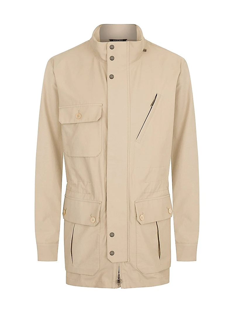 Cotton Blend Field Jacket
