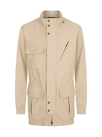 Cotton Blend Field Jacket