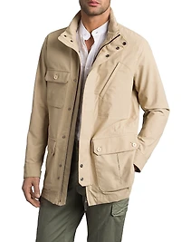Cotton Blend Field Jacket