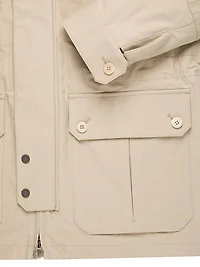 Cotton Blend Field Jacket