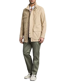 Cotton Blend Field Jacket