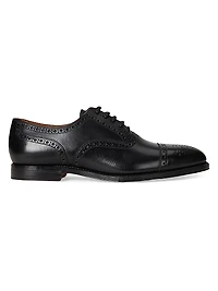 Maestra Perforated Leather Oxfords