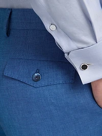 Wool and Linen Blend Trousers