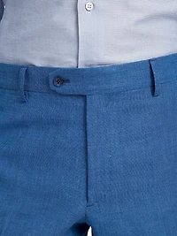 Wool and Linen Blend Trousers