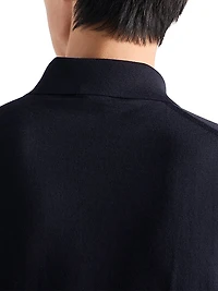 Worsted Wool Polo Shirt