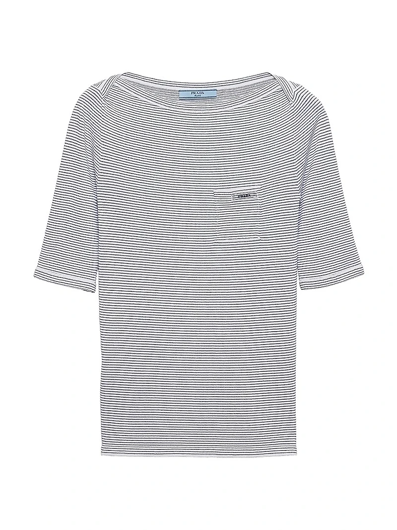 Viscose Boatneck Sweater