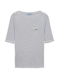 Viscose Boatneck Sweater