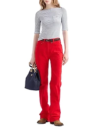Viscose Boatneck Sweater