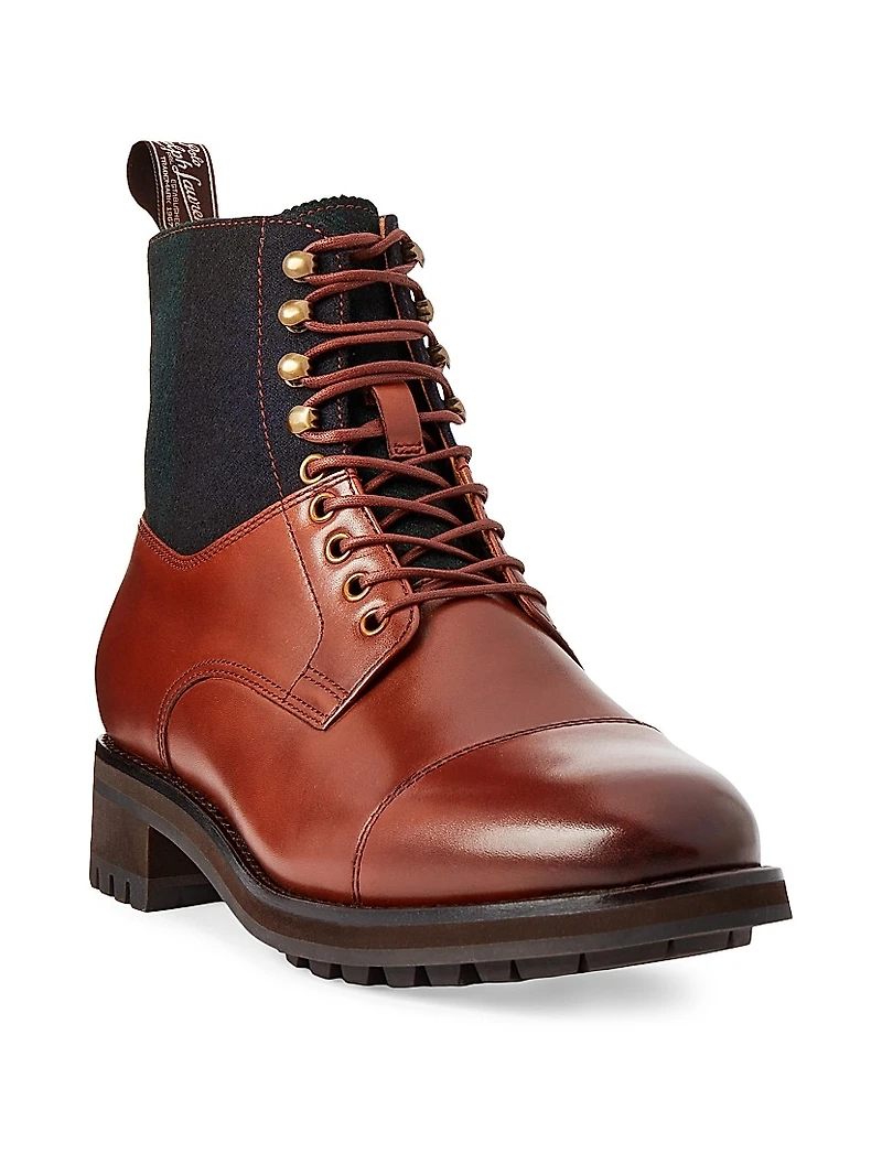 Bryson Leather & Wool Boots