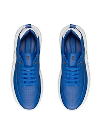 Functional Calfskin Leather Sneakers