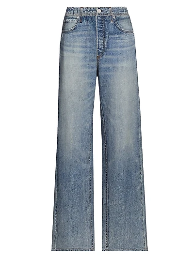 Miramar Terry Relaxed Wide-Leg Pants