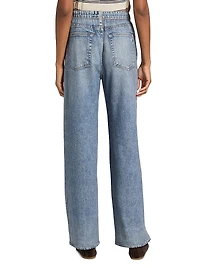 Miramar Terry Relaxed Wide-Leg Pants