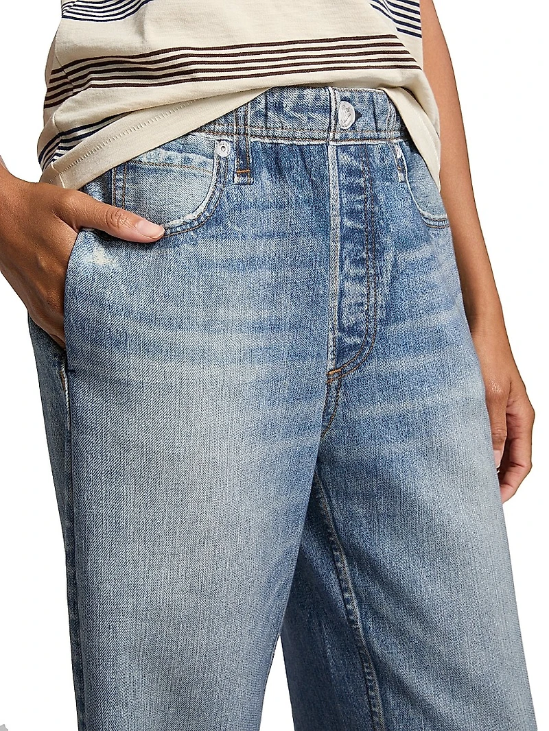 Miramar Terry Relaxed Wide-Leg Pants