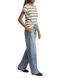 Miramar Terry Relaxed Wide-Leg Pants