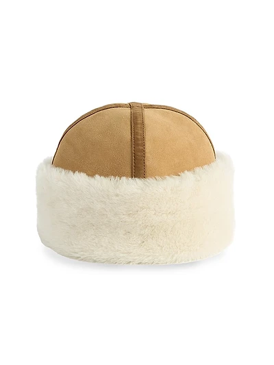 Plush Shearling Beanie